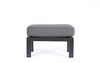 Bizzotto Pouf da giardino Hendrix Antracite