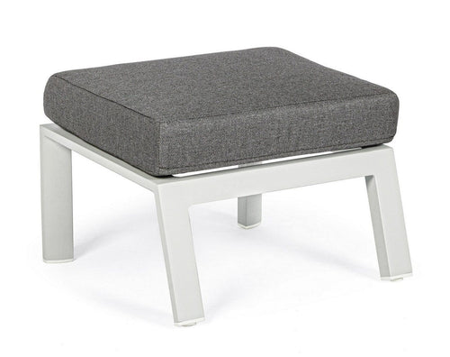 Bizzotto Pouf da giardino Kledi Grigio
