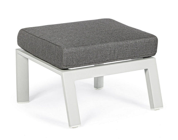 Bizzotto Pouf da giardino Kledi Grigio