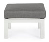 Bizzotto Pouf da giardino Kledi Grigio