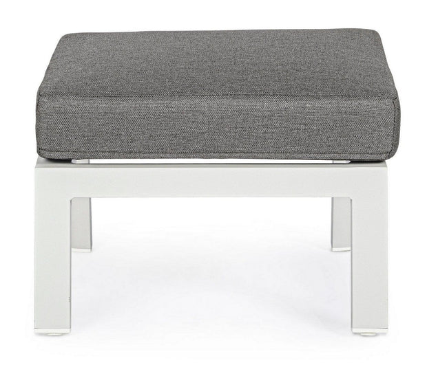 Bizzotto Pouf da giardino Kledi Grigio