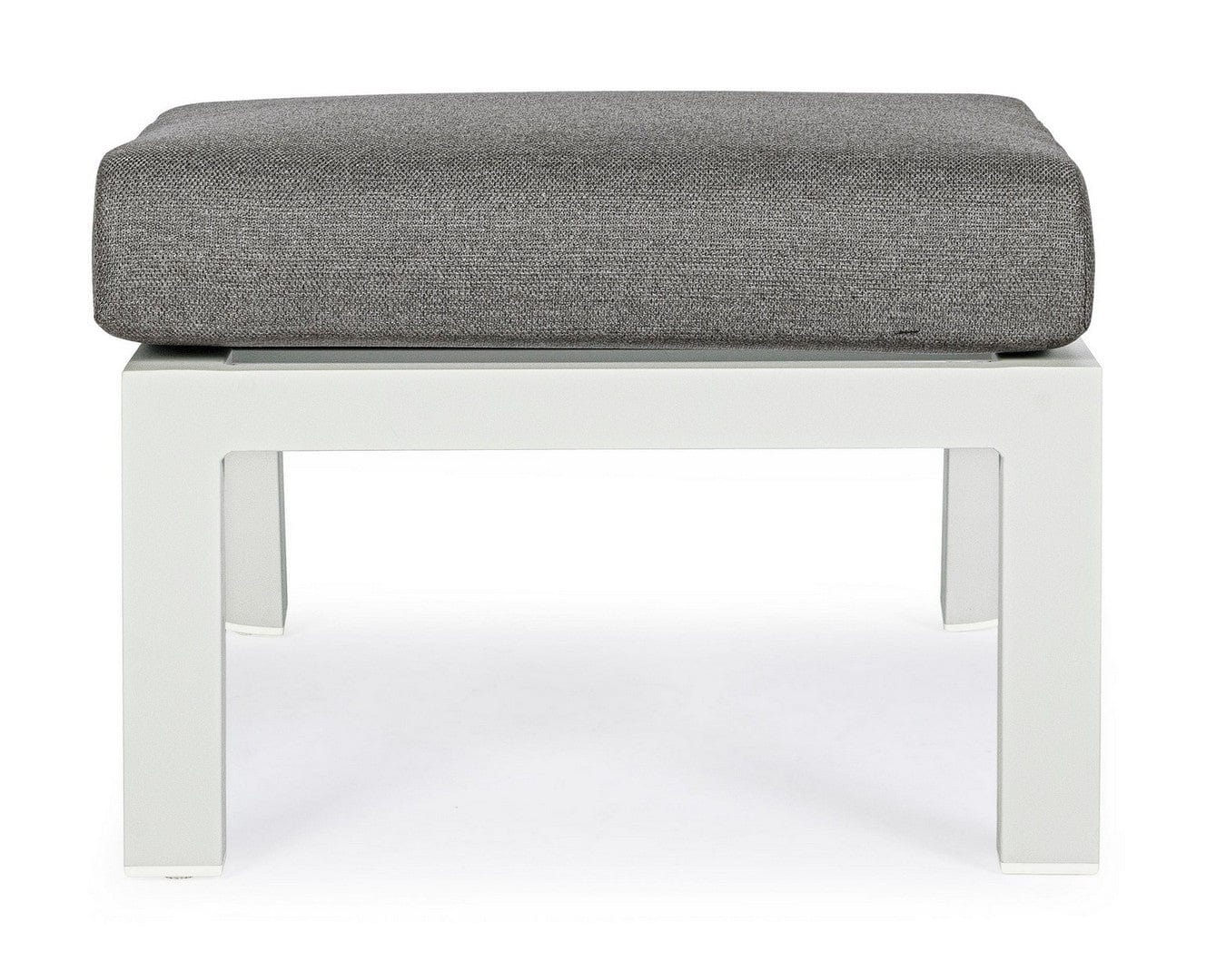 Bizzotto Pouf da giardino Kledi Grigio