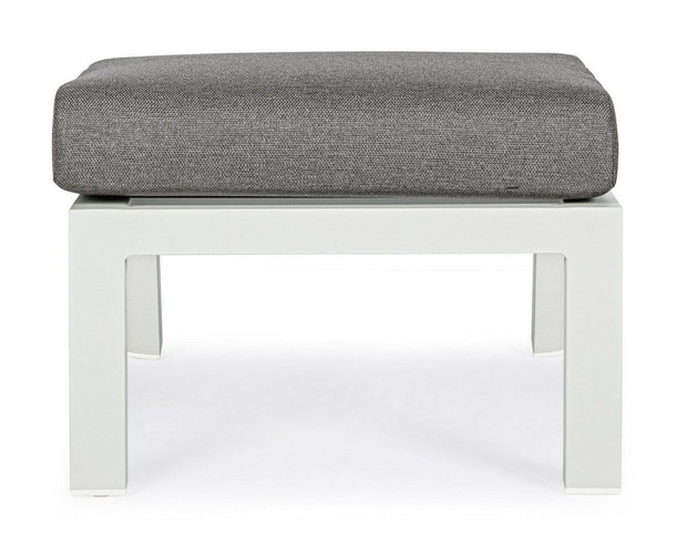 Bizzotto Pouf da giardino Kledi Grigio