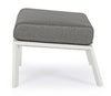 Bizzotto Pouf da giardino Kledi Grigio