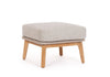 Bizzotto Pouf da giardino Tamires Beige