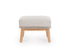 Bizzotto Pouf da giardino Tamires Beige