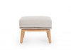 Bizzotto Pouf da giardino Tamires Beige