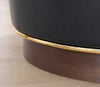Pouf in ecopelle Milotte Antracite (6)