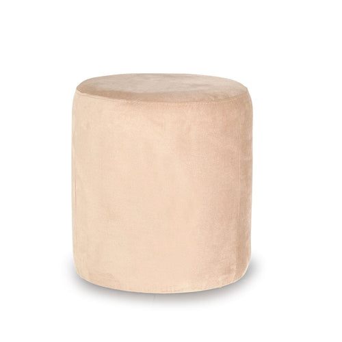 Pouf in tessuto Ada Crema