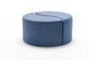 Pouf in tessuto Alis Blu (4)