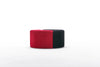 Pouf in tessuto Alis Nero (3)