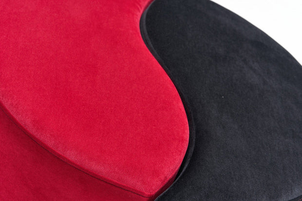 Pouf in tessuto Alis Nero (5)