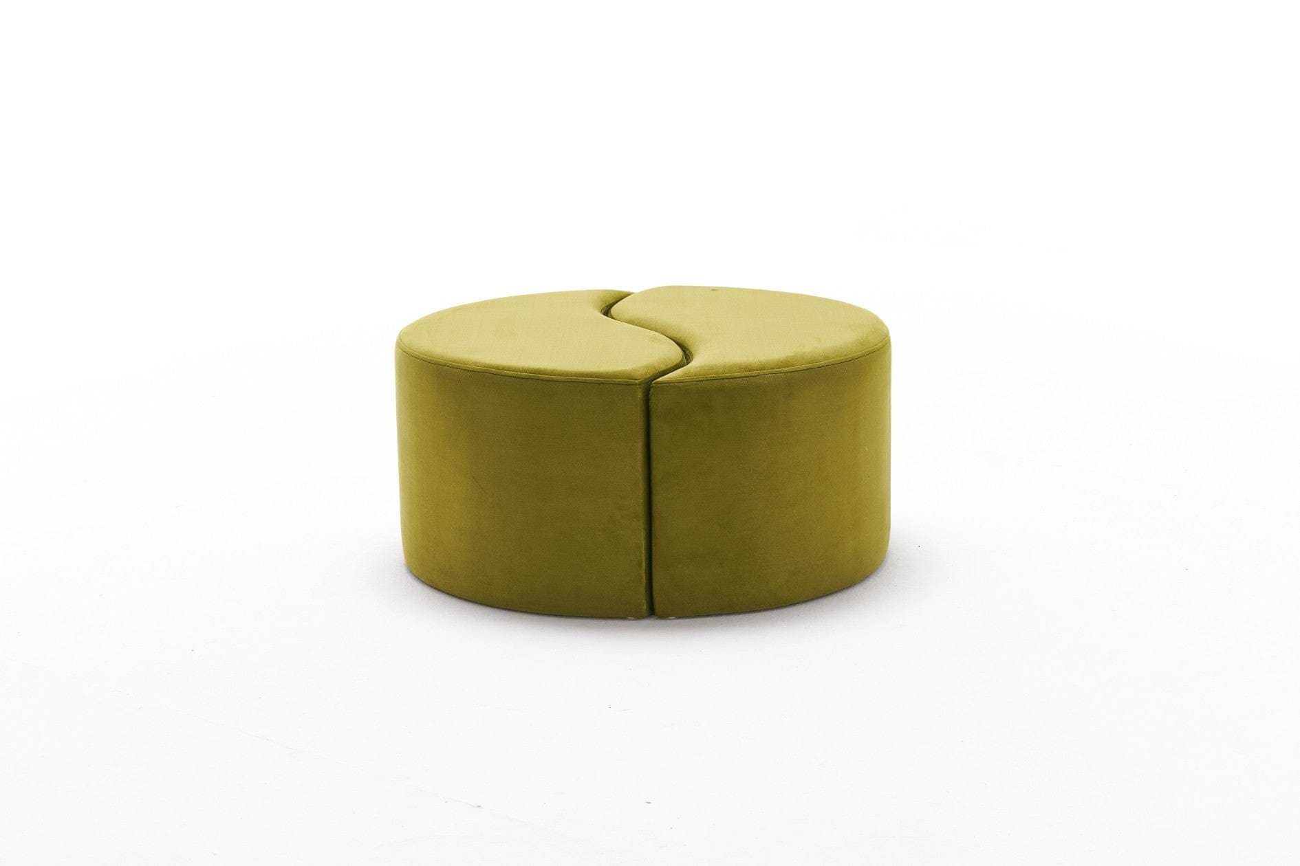 Pouf in tessuto Alis Verde (3)