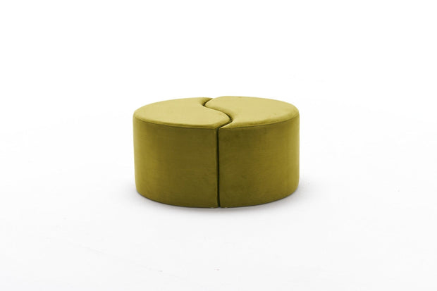 Pouf in tessuto Alis Verde (3)
