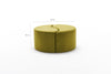 Pouf in tessuto Alis Verde (6)