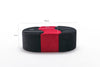 Pouf in tessuto Alya Nero (6)