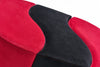 Pouf in tessuto Alya Rosso (5)