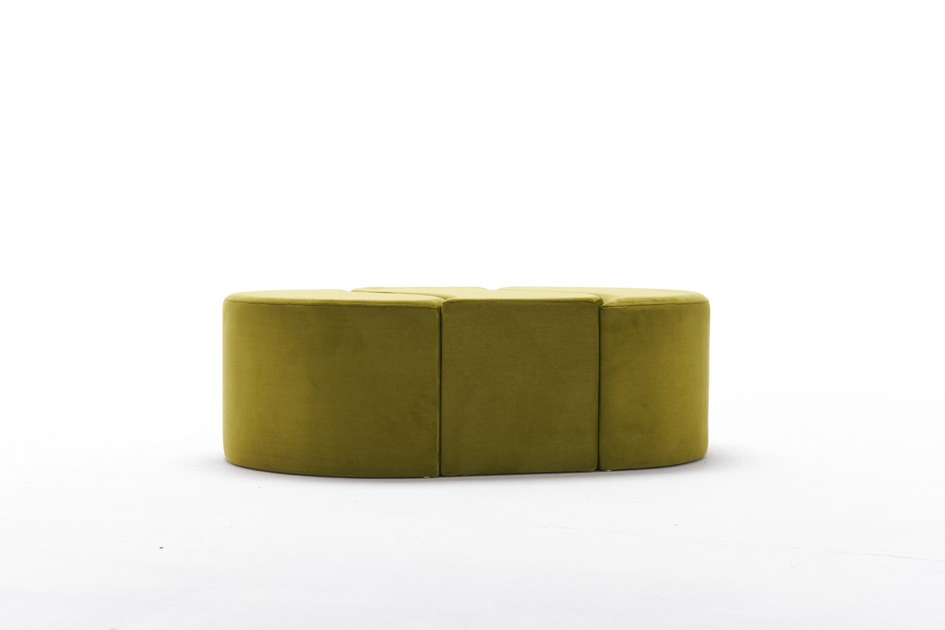 Pouf in tessuto Alya Verde (3)