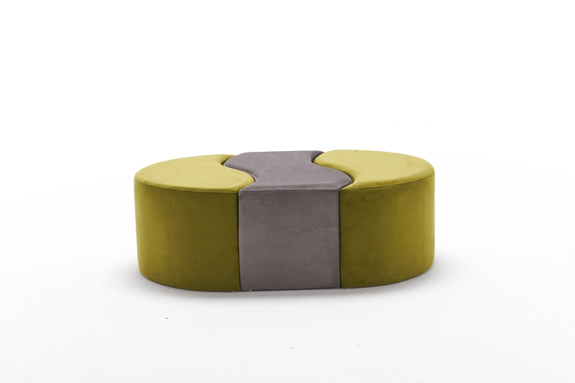 Pouf in tessuto Alya Verde (4)