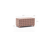Pouf in tessuto Bade Multicolore (6)