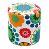 Pouf in tessuto Bahar Multicolore