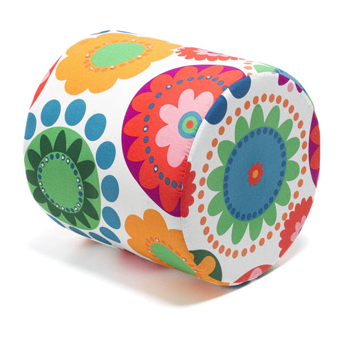 Pouf in tessuto Bahar Multicolore (1)