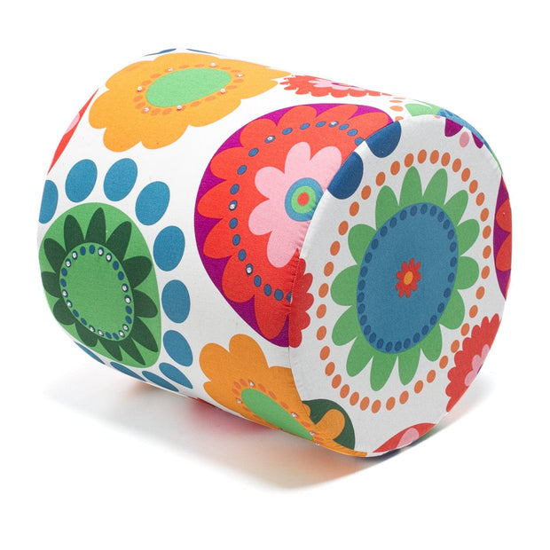 Pouf in tessuto Bahar Multicolore (1)