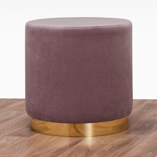 Pouf in tessuto Barok 16 Violetto