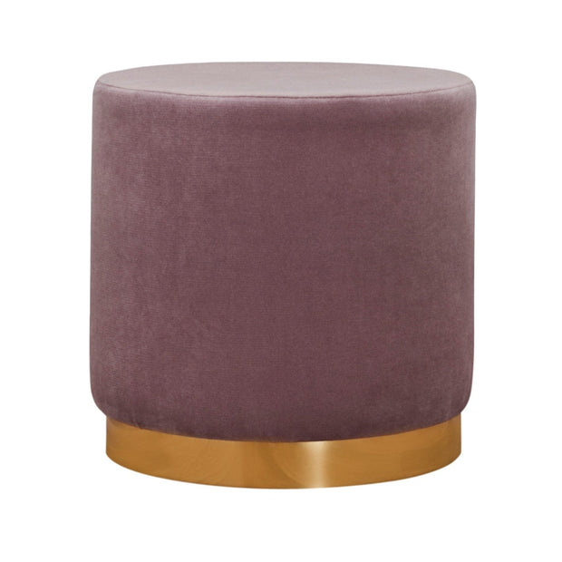Pouf in tessuto Barok 16 Violetto (2)