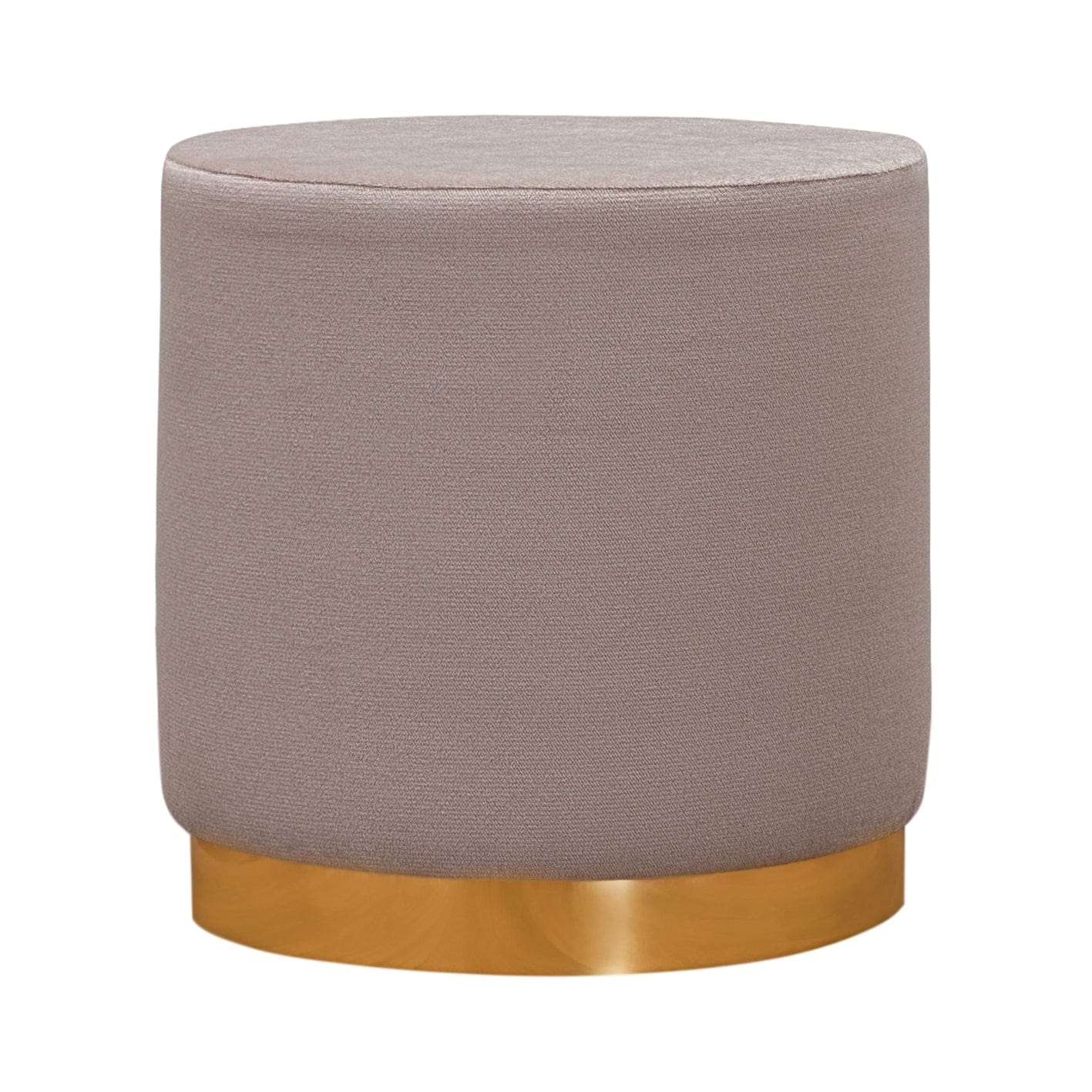 Pouf in tessuto Barok Crema (2)