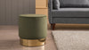 Pouf in tessuto Barok Verde (1)