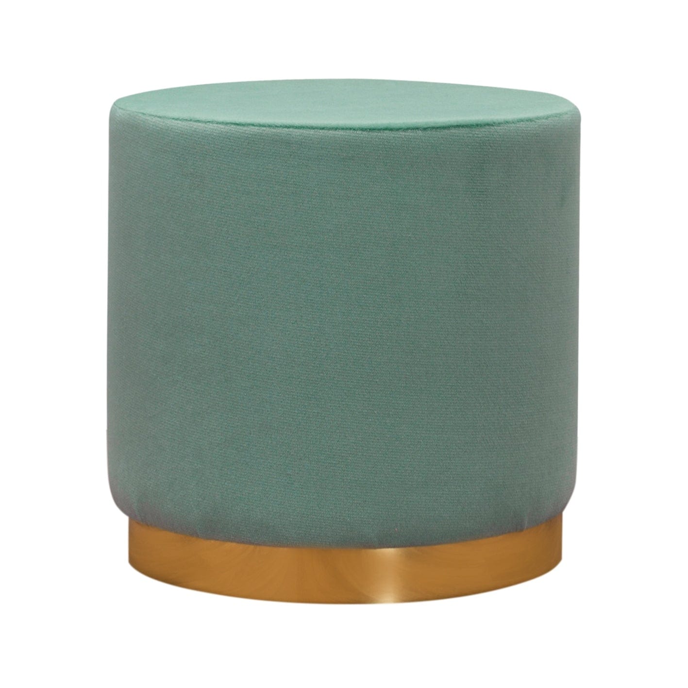 Pouf in tessuto Barok Verde (2)