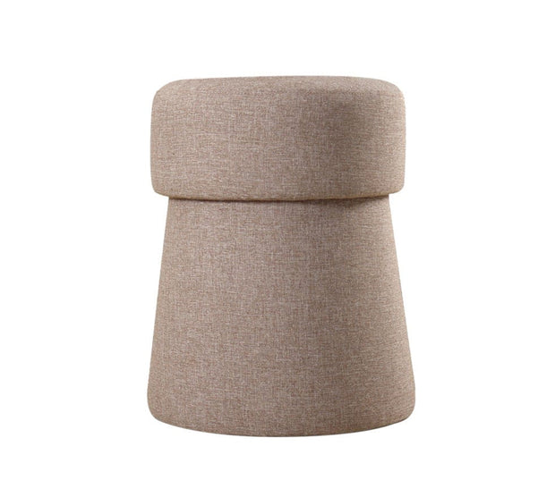 Pouf in tessuto Beans Cappuccino (3)