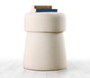 Pouf in tessuto Beans Crema (1)