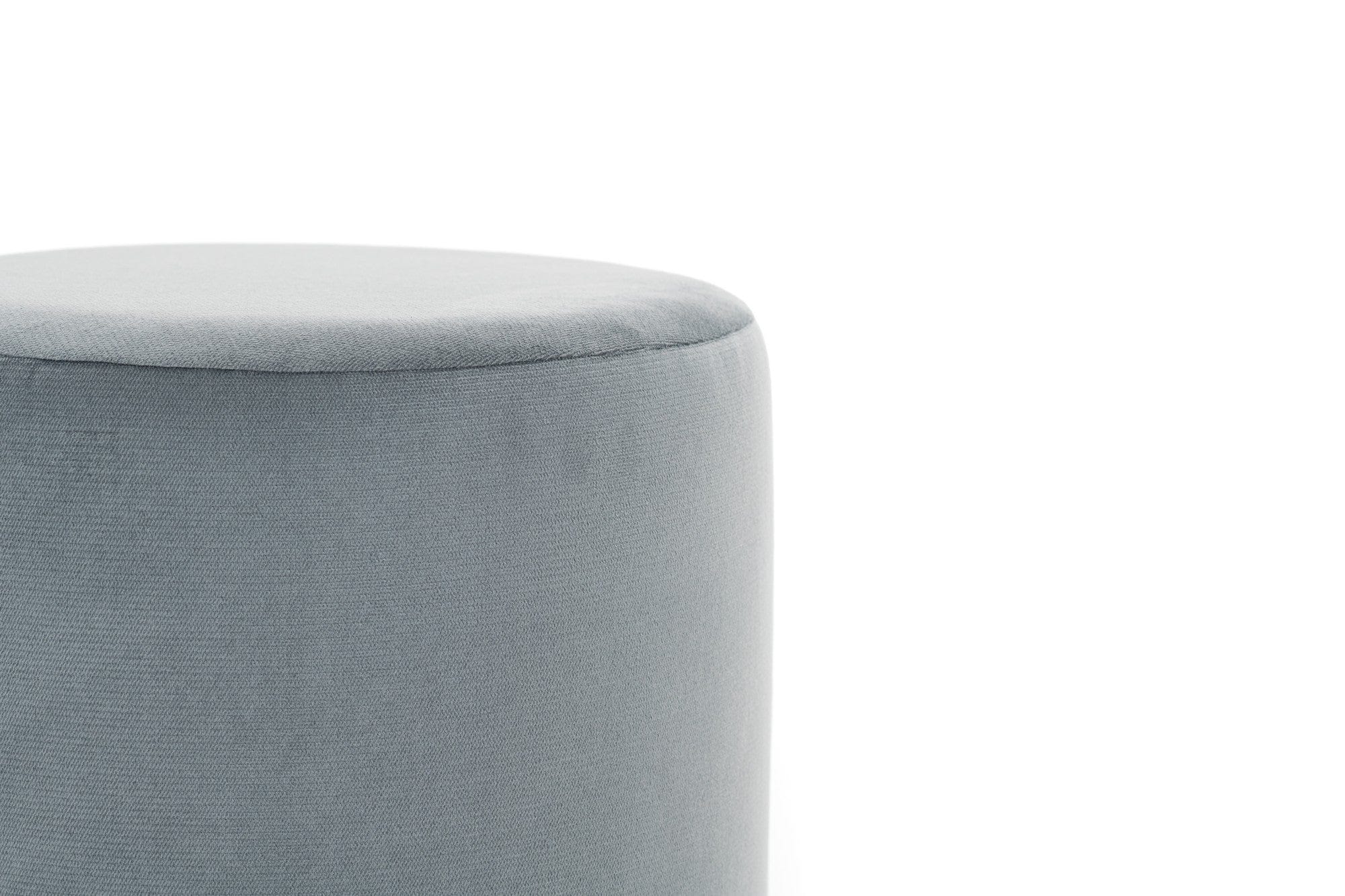 Pouf in tessuto Begon Grigio (5)