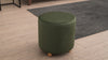 Pouf in tessuto Begon Verde (1)