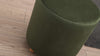Pouf in tessuto Begon Verde (2)