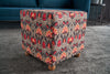 Pouf in tessuto Bonita Square Multicolore (1)