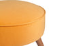 Pouf in tessuto Boyce Arancia (2)