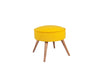 Pouf in tessuto Boyce Giallo