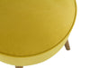 Pouf in tessuto Boyce Giallo (2)