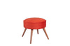 Pouf in tessuto Boyce Ruggine