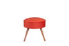 Pouf in tessuto Boyce Ruggine (1)