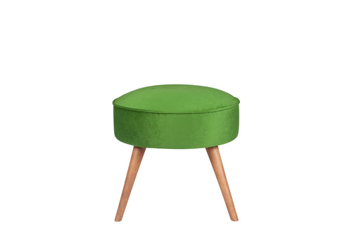 Pouf in tessuto Boyce Verde (1)
