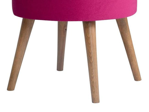 Pouf in tessuto Boyce Violetto (1)