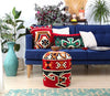 Pouf in tessuto Bozok Patch I Multicolore (2)