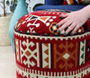 Pouf in tessuto Bozok Patch II Multicolore (4)
