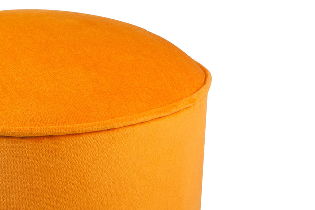 Pouf in tessuto Buena Park Arancia (2)