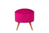 Pouf in tessuto Buena Park Violetto (1)