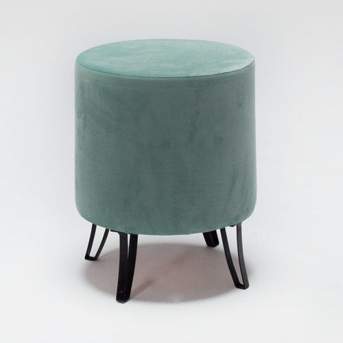 Pouf in tessuto Carmen Verde